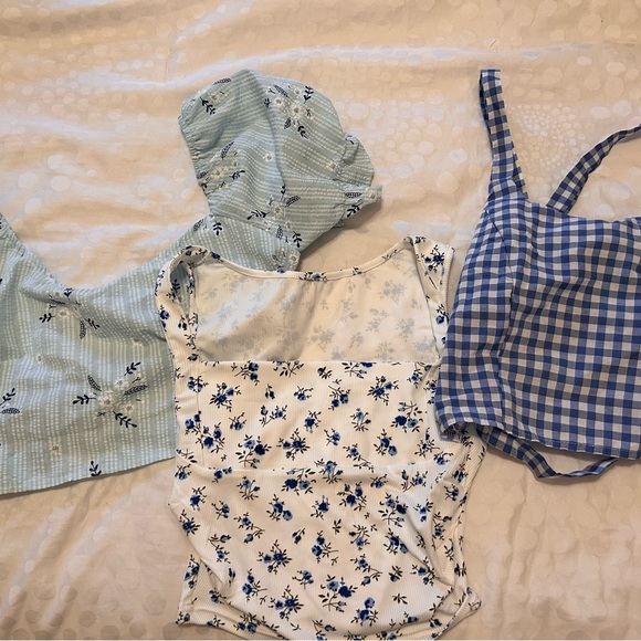 3 crop tops size med, sexy back - Picture 8 of 8